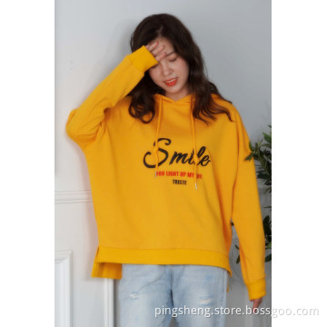 Short Design Loose Printed Hoodies